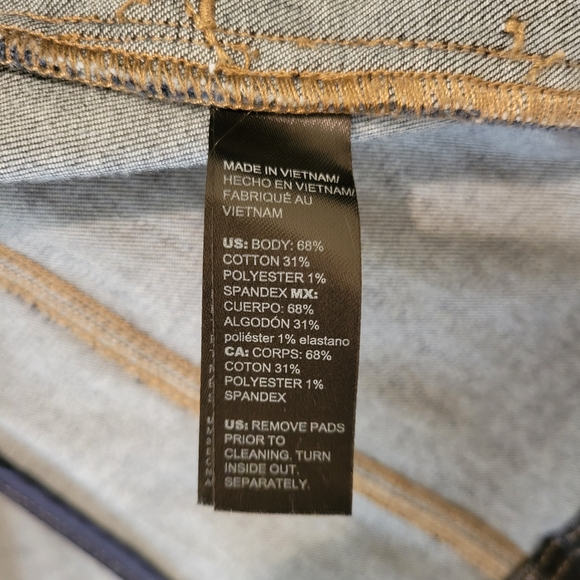 WHITE HOUSE BLACK MARKET Tailored Denim Blazer Sz 10 - Picture 12 of 12